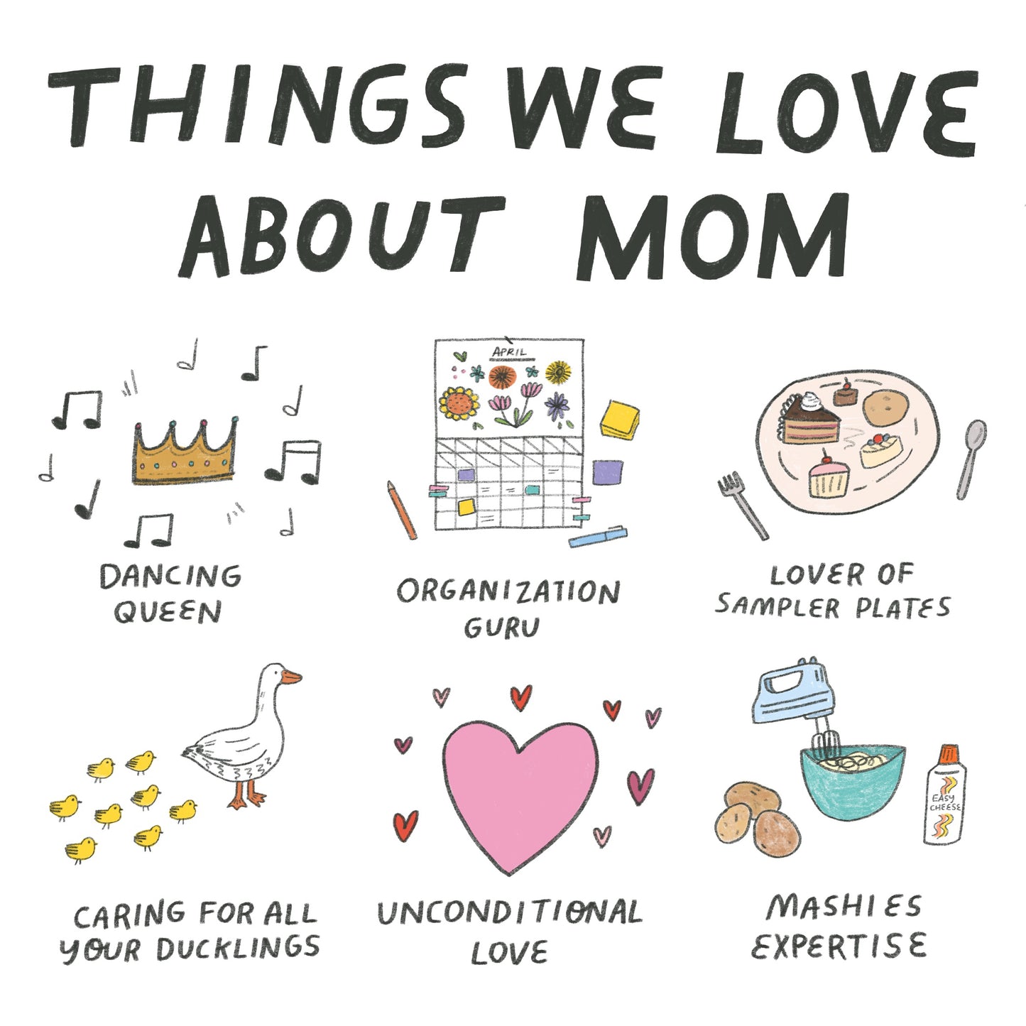Custom Mother's Day Illustration