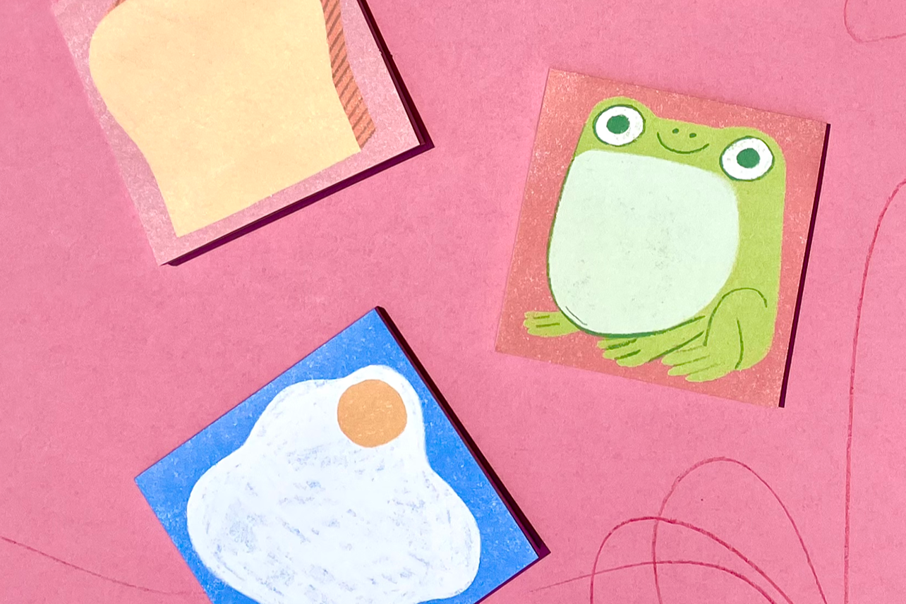 Bread Sticky Notepad