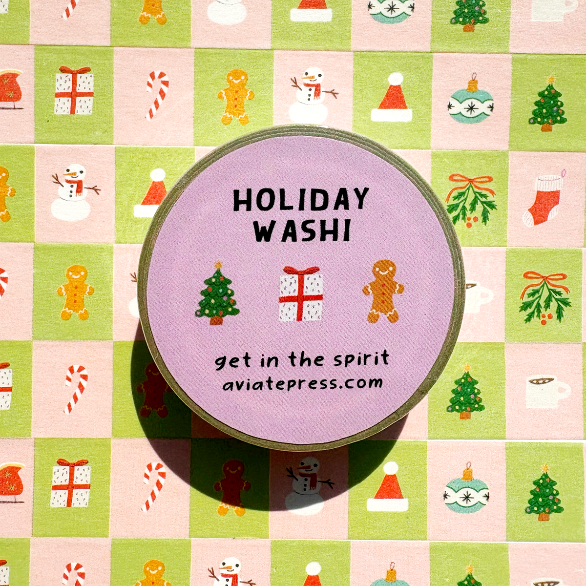 Holiday Vibes Washi Tape