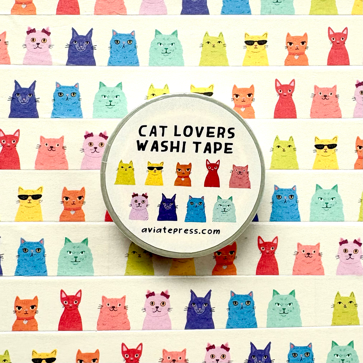 Cat Lovers Washi Tape