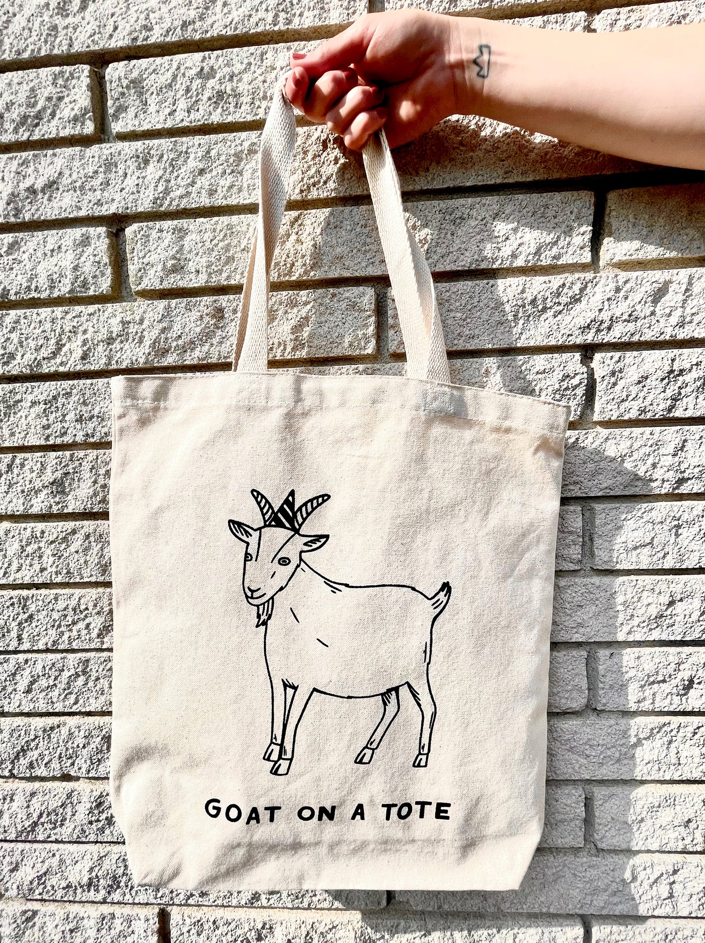 Goat on a Tote