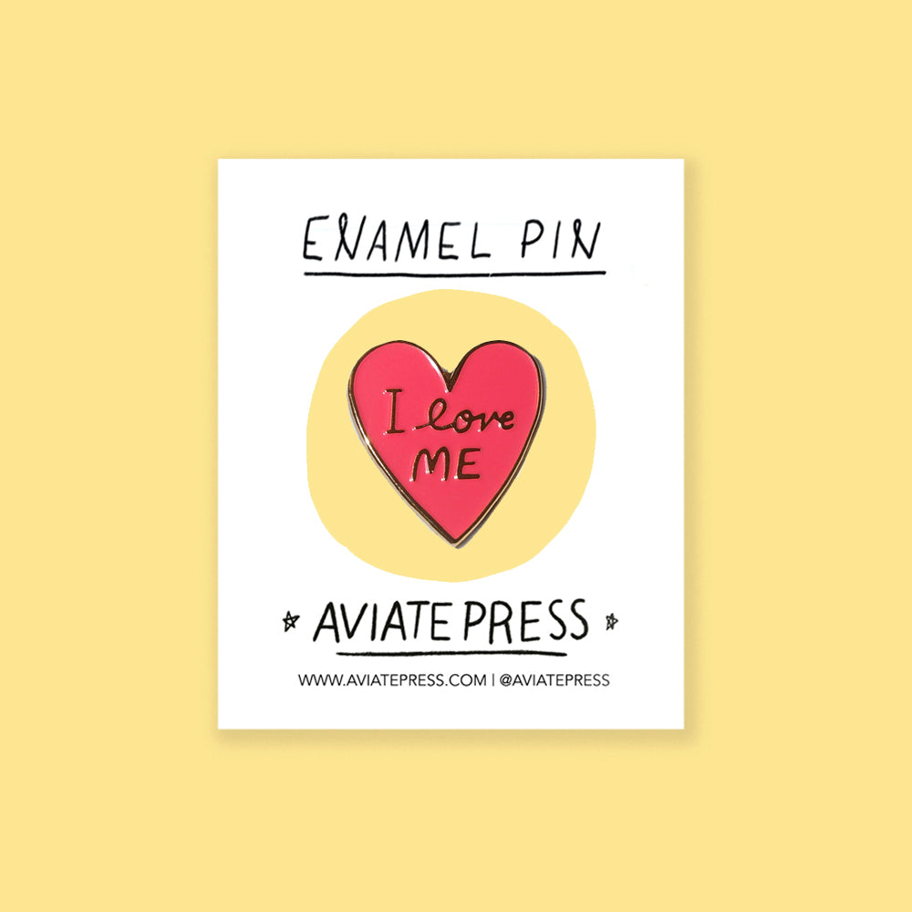 I Love Me Enamel Pin