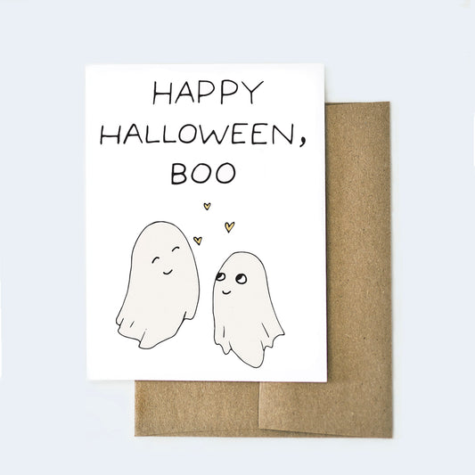 Happy Halloween, Boo Card