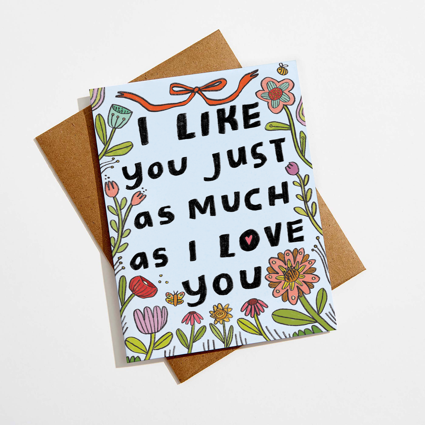 Like you & Love You Card