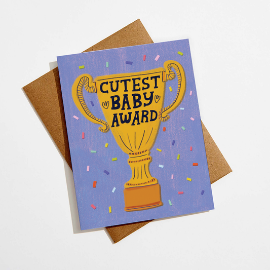 Cutest Baby Award Card