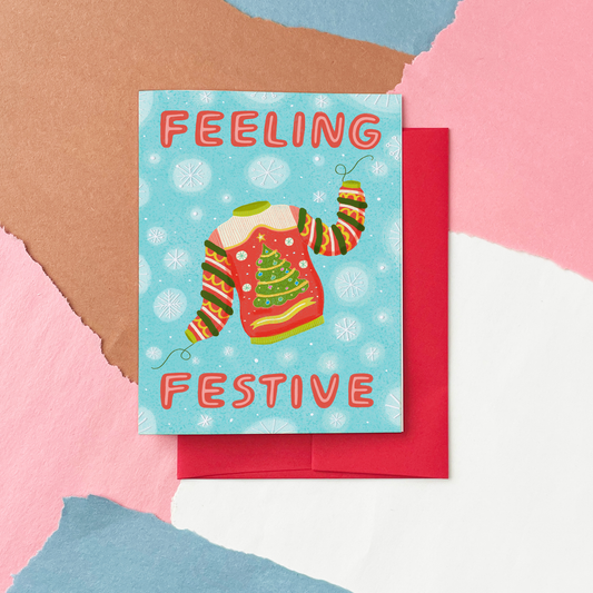 Feeling Festive Holiday Card