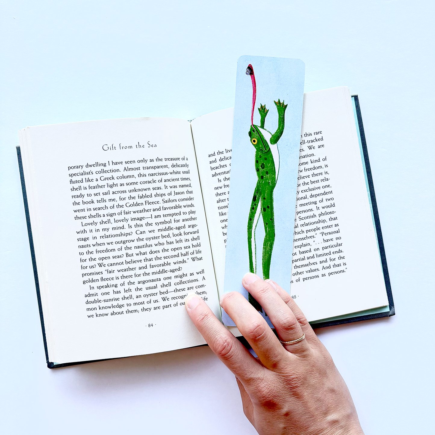 Leap Frog Bookmark