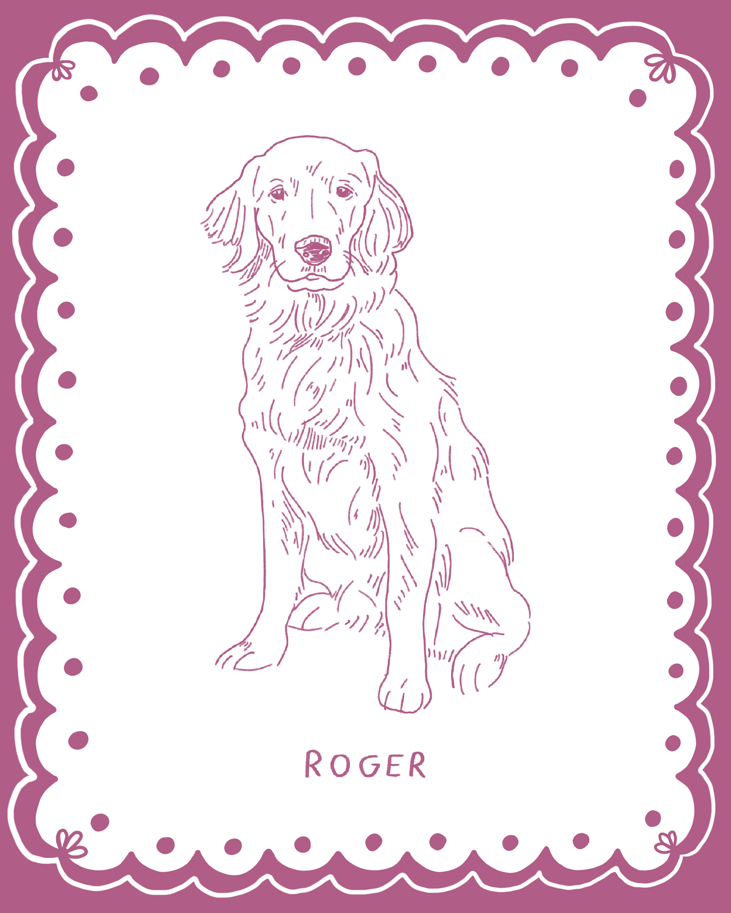 Custom Pet Portrait - frame 1