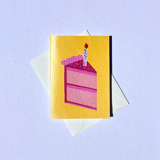 Birthday Cake Mini Card