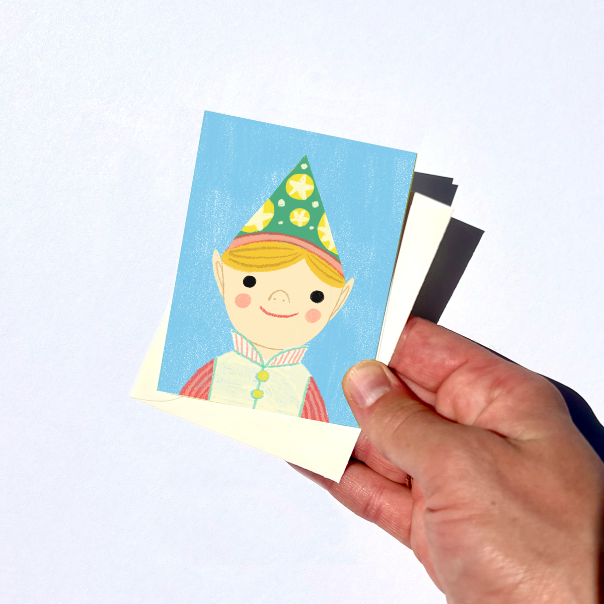 Christmas Elf Mini Card