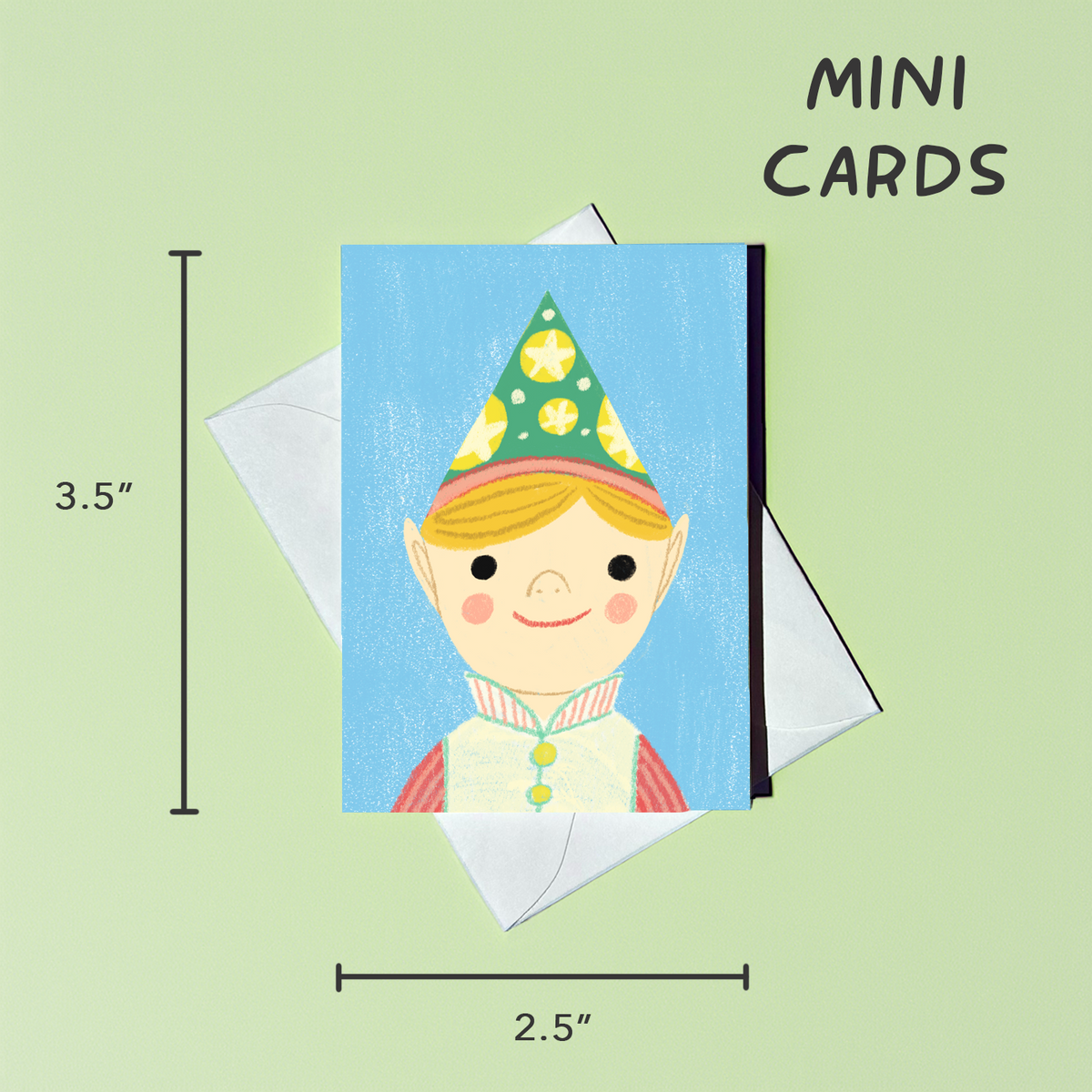 Christmas Elf Mini Card