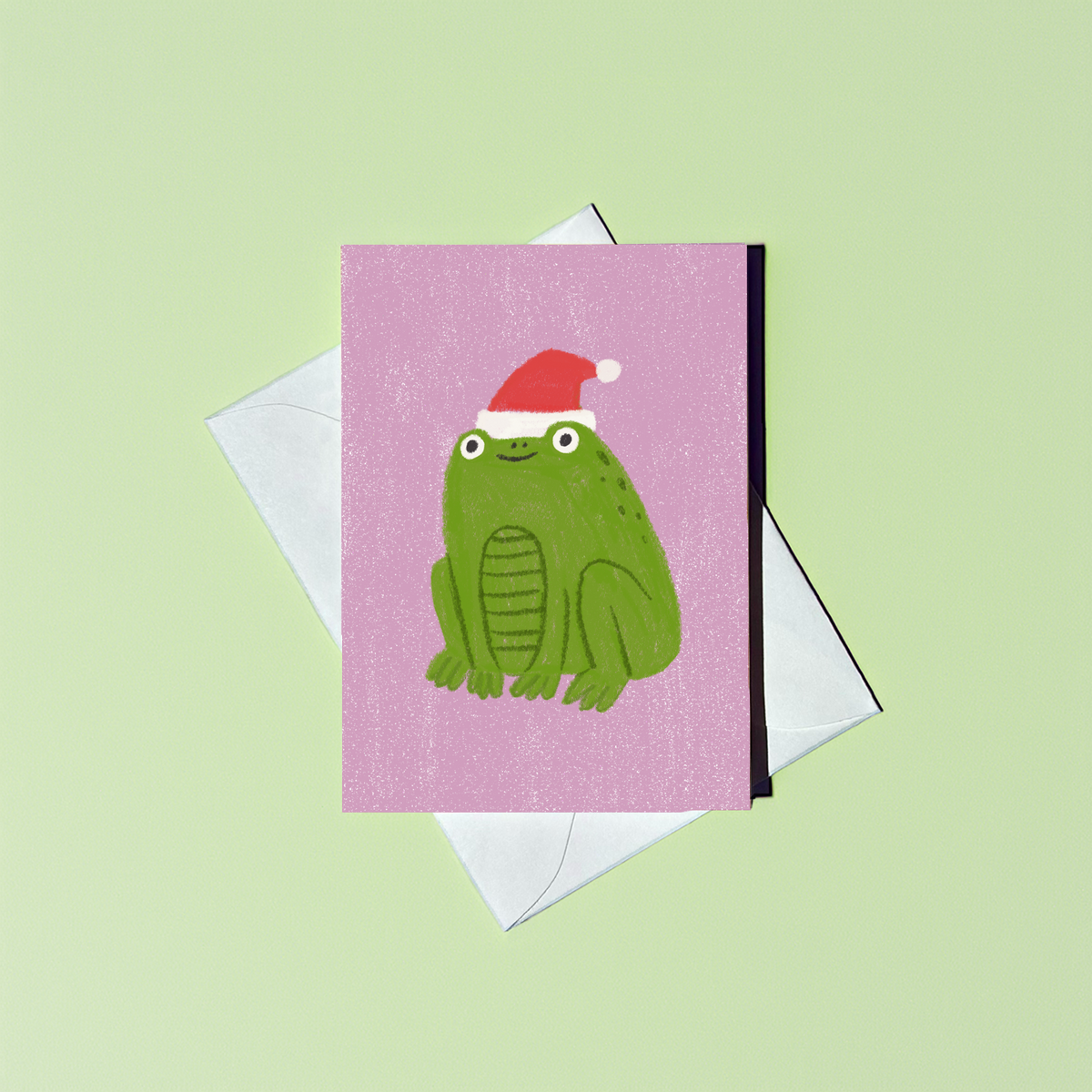 Christmas Frog Mini Card