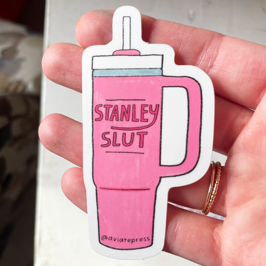 Stanley Cup Slut Sticker