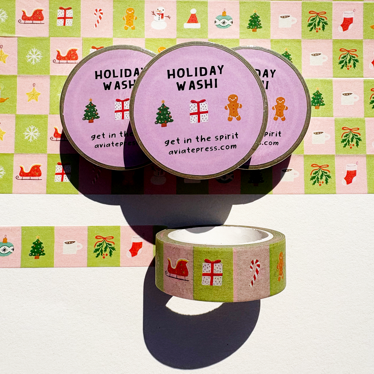 Holiday Vibes Washi Tape