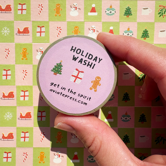 Holiday Vibes Washi Tape