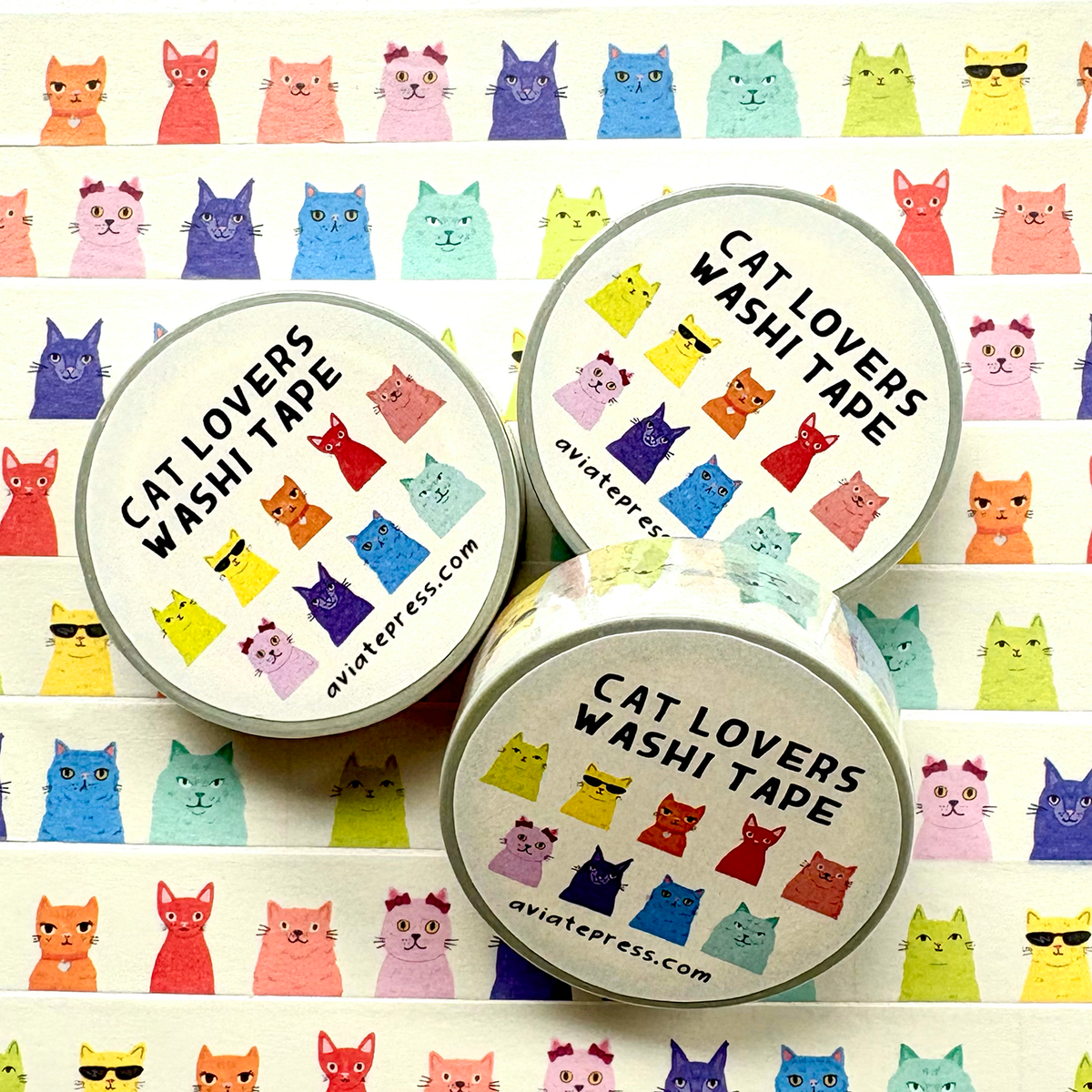 Cat Lovers Washi Tape
