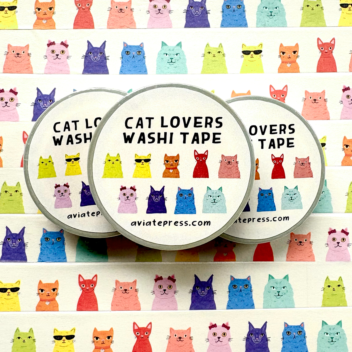 Cat Lovers Washi Tape