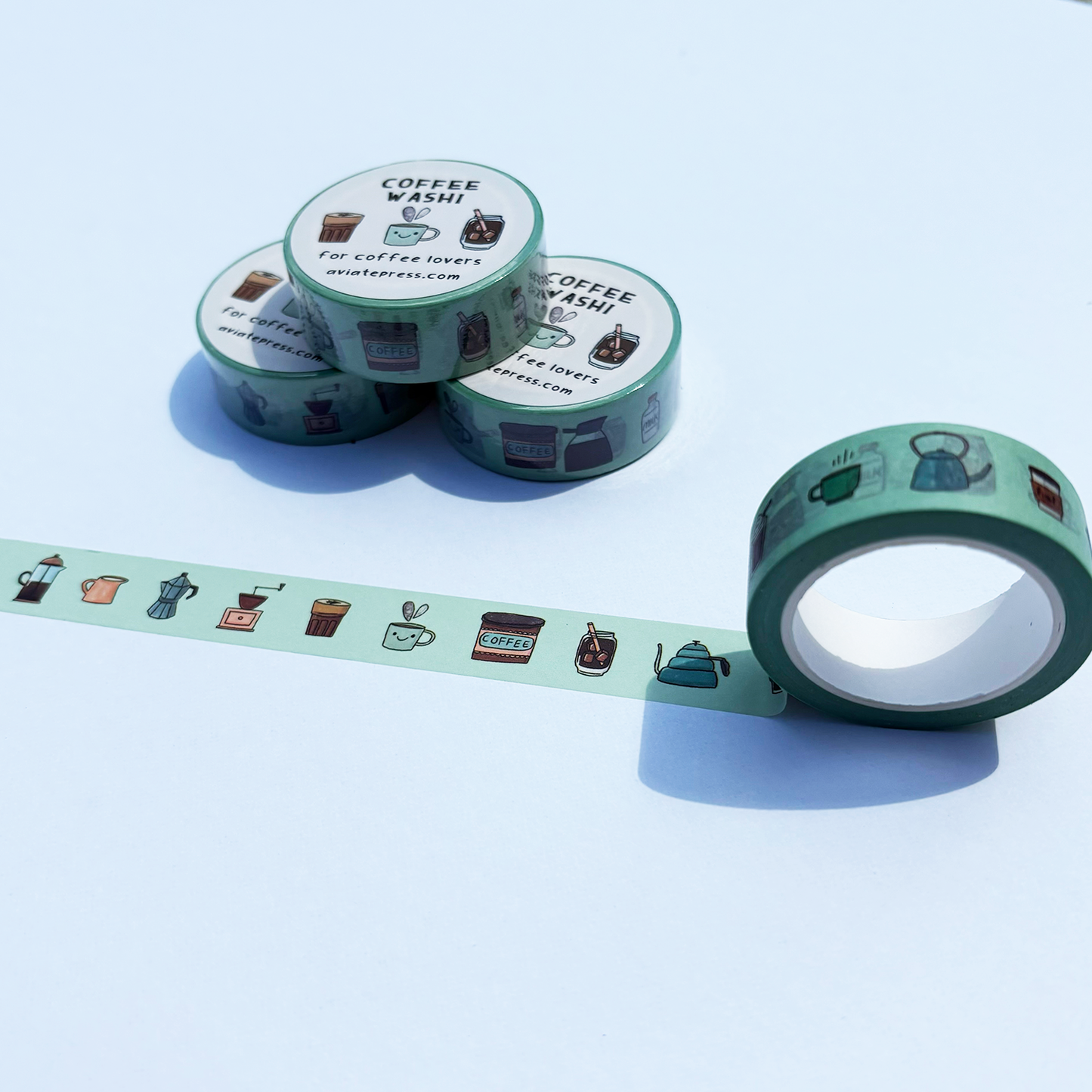 Coffee Lovers Washi Tape