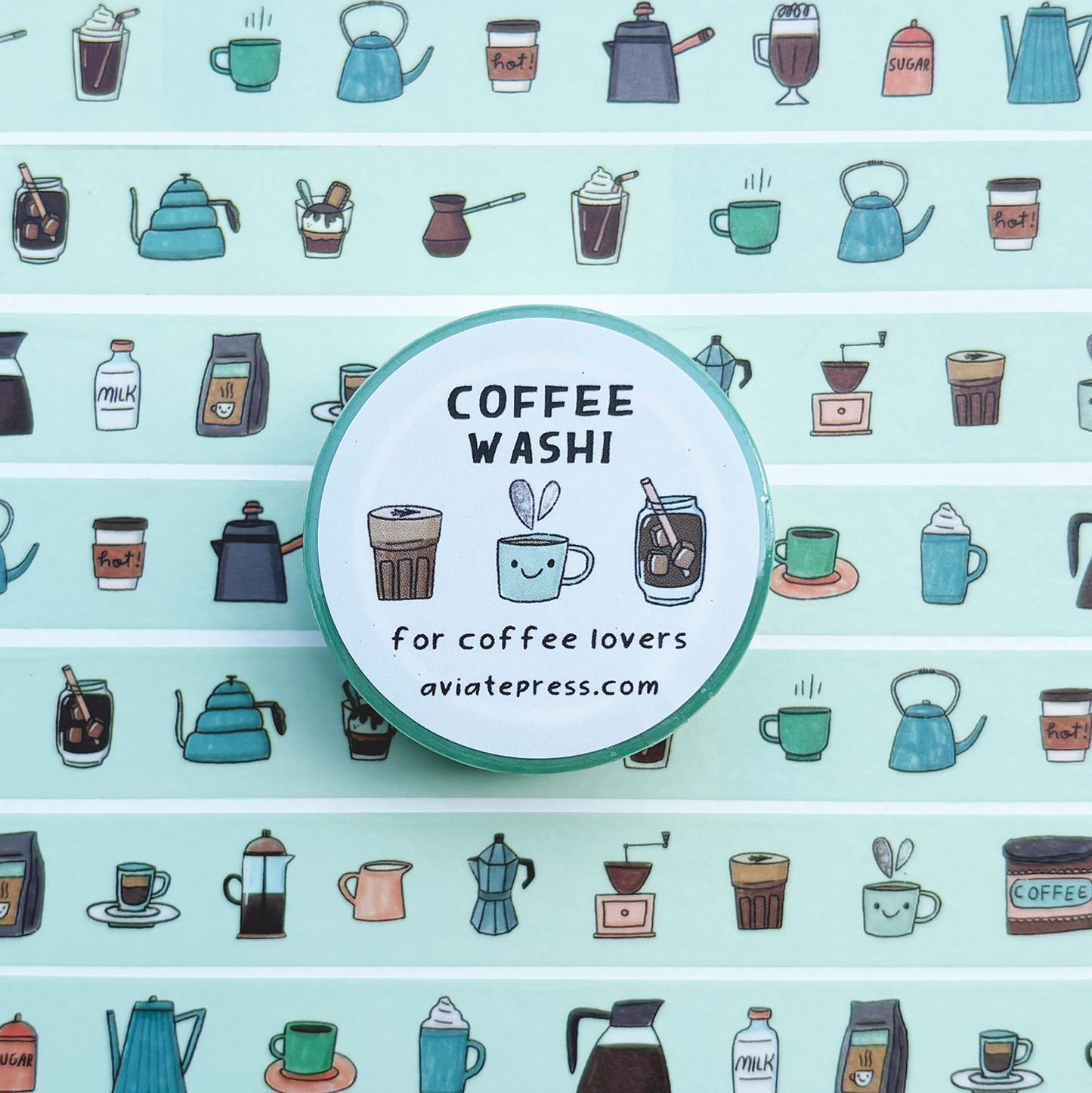 Coffee Lovers Washi Tape