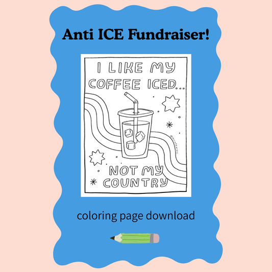 Anti ICE Coloring Page Download