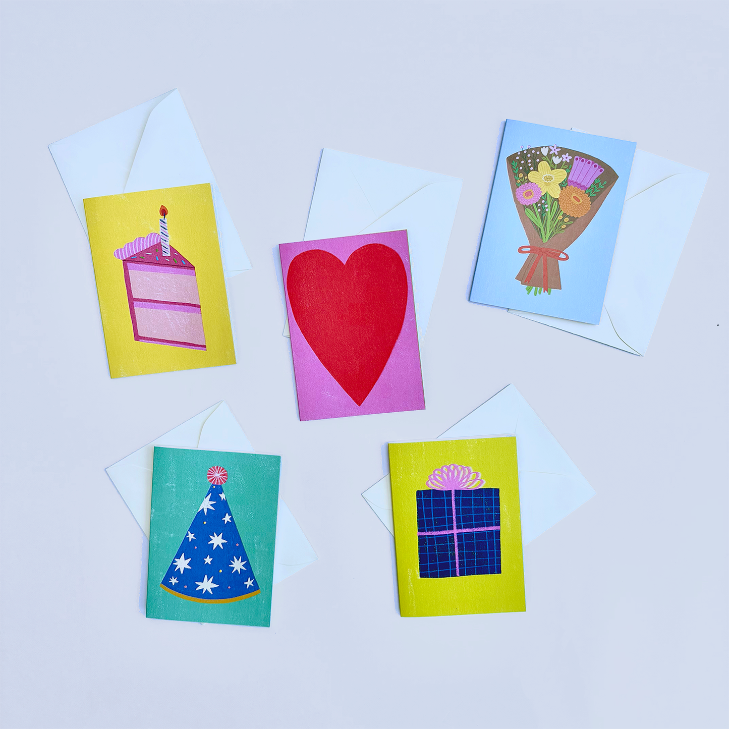 Bouquet of Flowers Mini Card