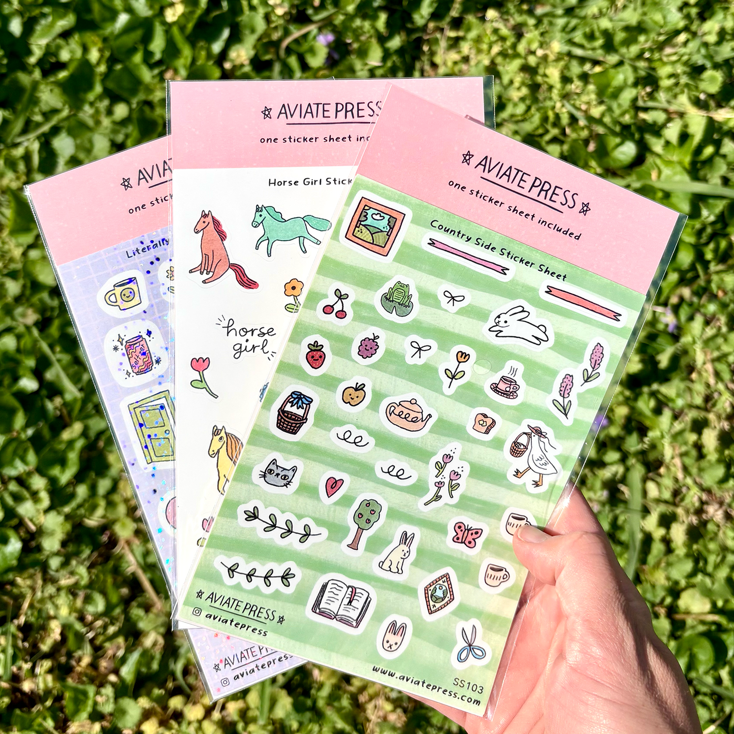 Country Side Sticker Sheet