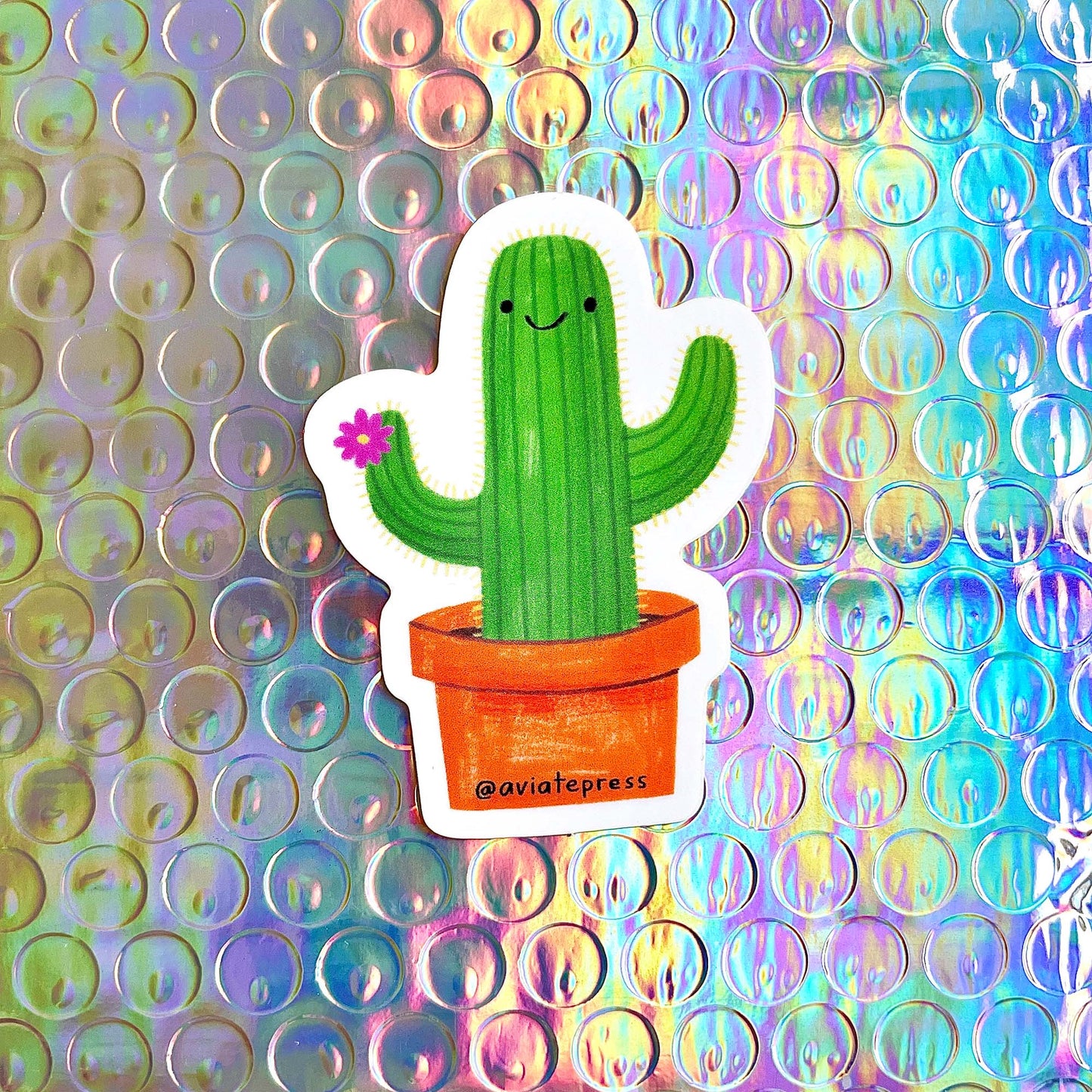 Cute Cactus Sticker