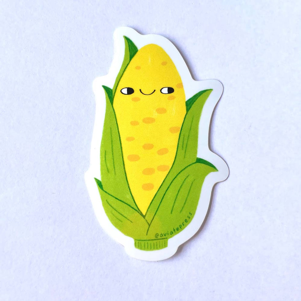 Corn Kid Sticker Aviate Press