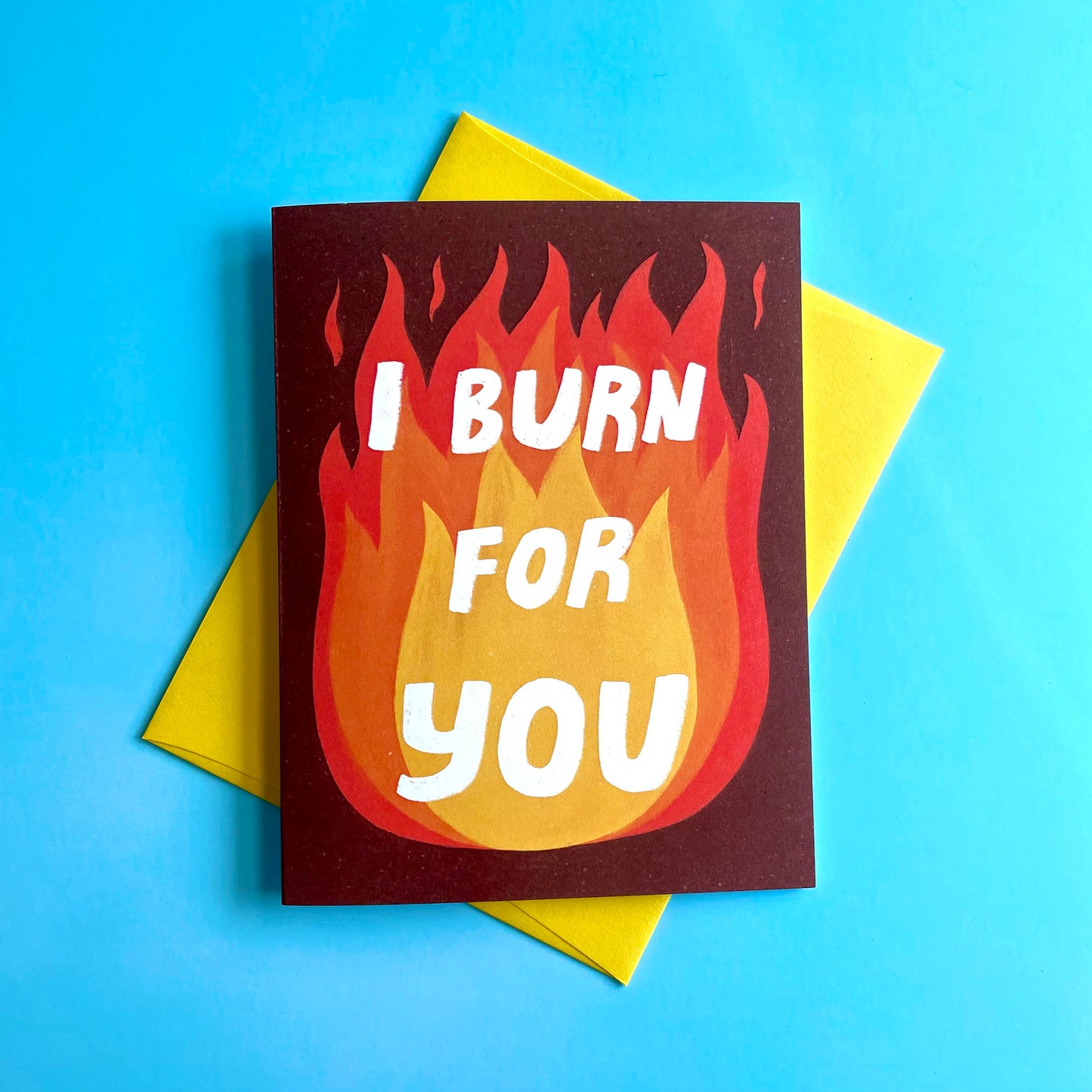 I Burn for You Bridgerton Card