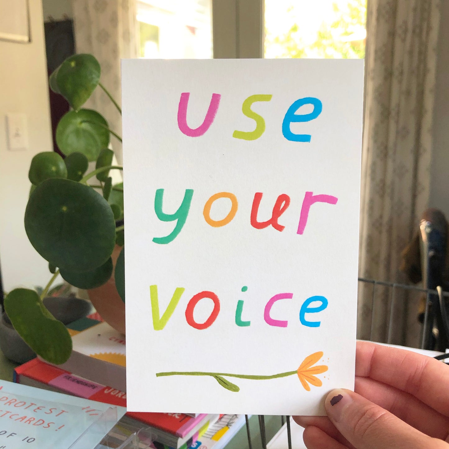 Use Your Voice Postcards