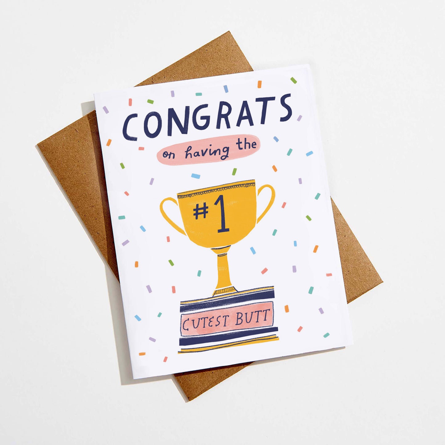 congrats on your cute butt card