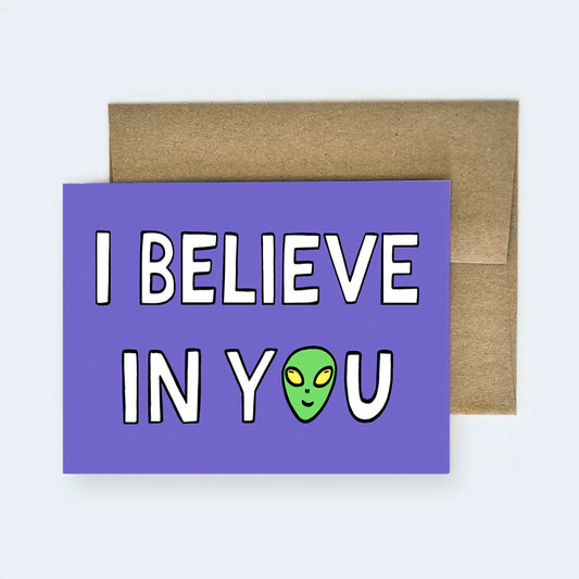 I Want to Believe Card