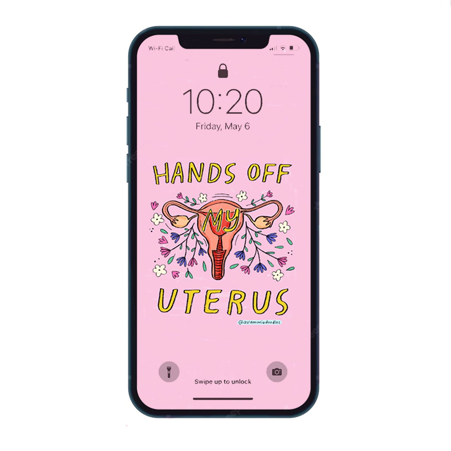 Hands Off My Uterus Fundraiser Wallpaper