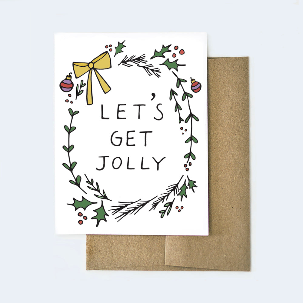 Let's Get Jolly Christmas Card
