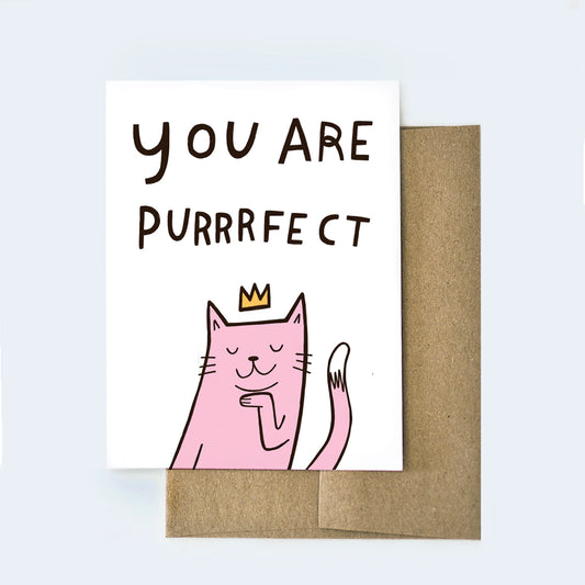 You are Purrrfect Card